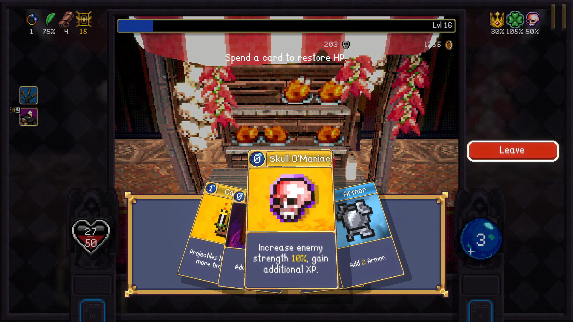 Real Vampire Crawlers gameplay screenshot for Deep-Floor Push